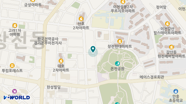 행복나눔재가복지센터 위치 지도