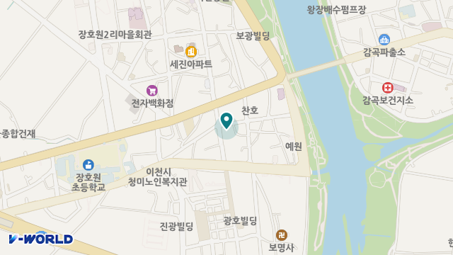 다정한노인복지센터 위치 지도