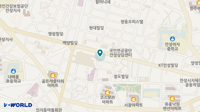 보건의료기 위치 지도