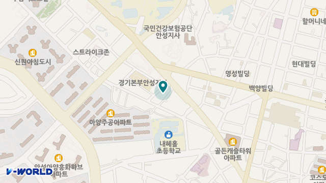 한영재가장기요양기관 위치 지도