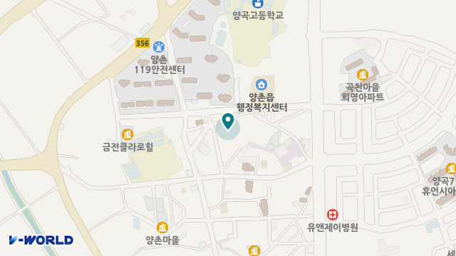 한사랑재가장기요양센터 위치 지도