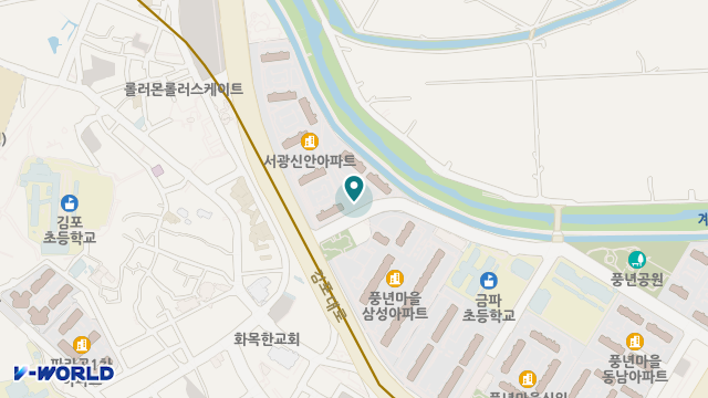 효드림 재가복지센터 위치 지도