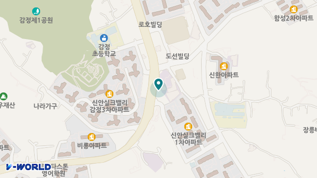 "A" 김포교육원통합재가지원센터 위치 지도