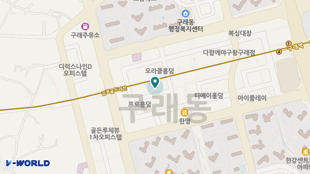 애지원노인복지센터 위치 지도