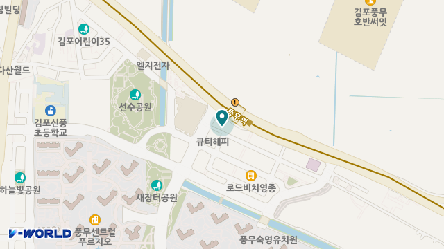 신라재가복지센터 위치 지도