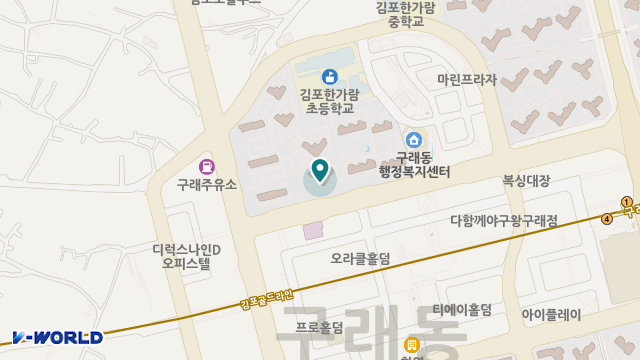 김포참좋은노인방문요양센터 위치 지도