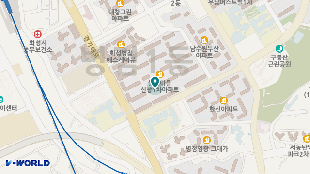 사랑방재가복지센터 위치 지도