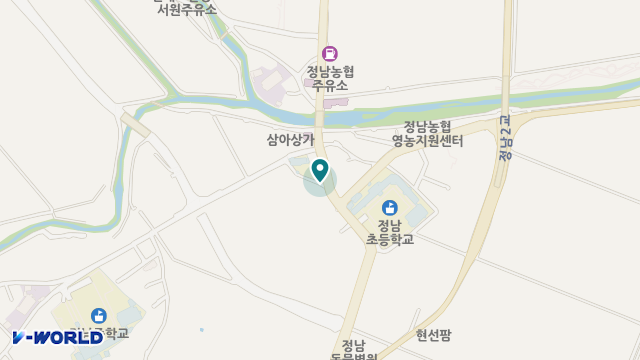 정남노인복지센터 위치 지도