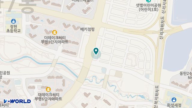 동탄사랑방문요양센터 위치 지도
