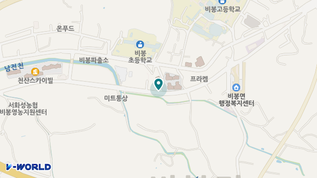 민들레재가복지센터 위치 지도
