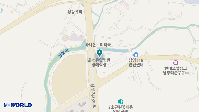 남양의료기 위치 지도