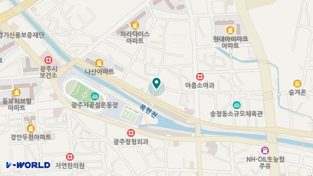 광주노인복지센터 위치 지도