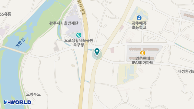 오크힐스 위치 지도