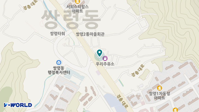 광주재가노인복지센터 위치 지도