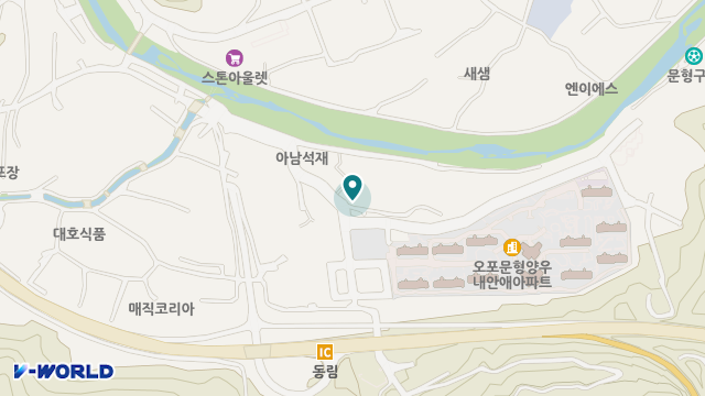 경덕재 주간보호센터 오포점 위치 지도