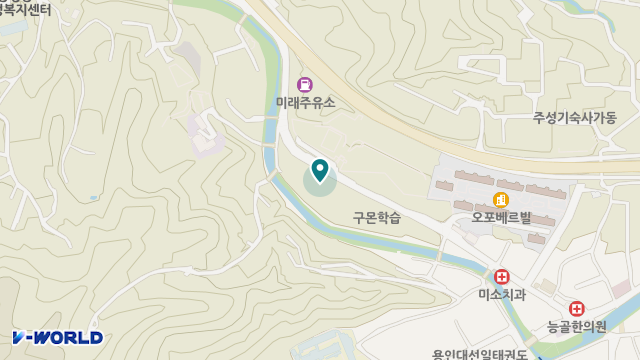 효성노인복지센터 위치 지도
