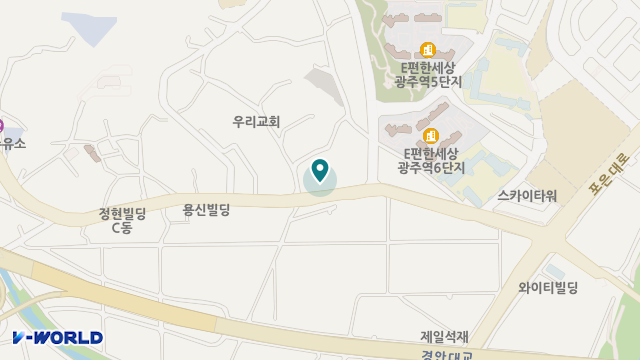 드림광주재가센터 위치 지도