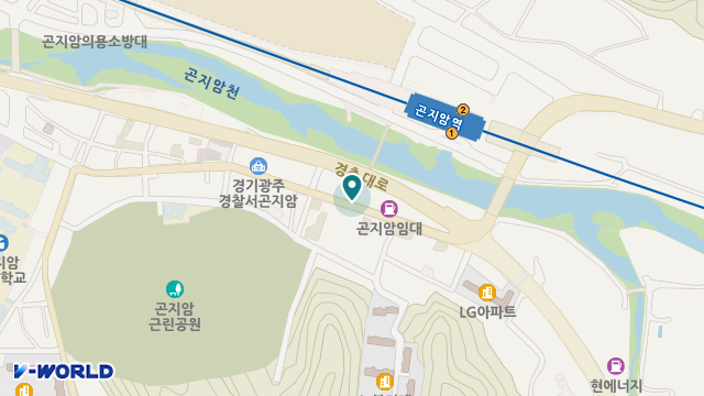곤지암재가센터 위치 지도