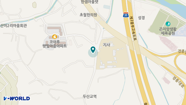 효심주야간보호센터 위치 지도