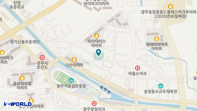 번창 방문요양센터 위치 지도