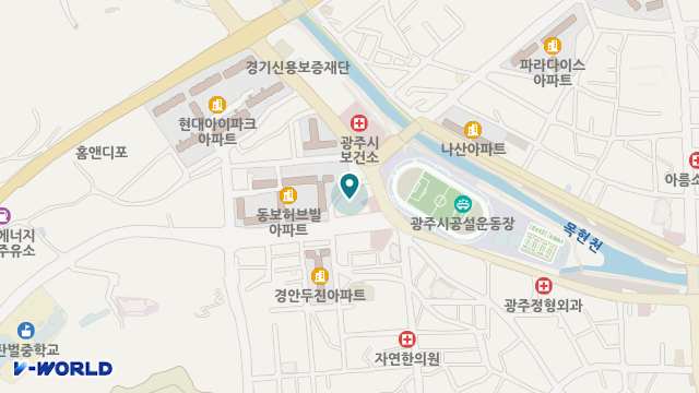 광주효드림방문요양센터 위치 지도