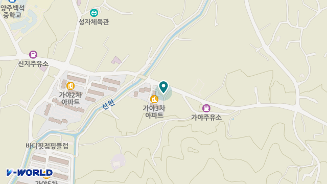 한사랑노인복지센터 위치 지도