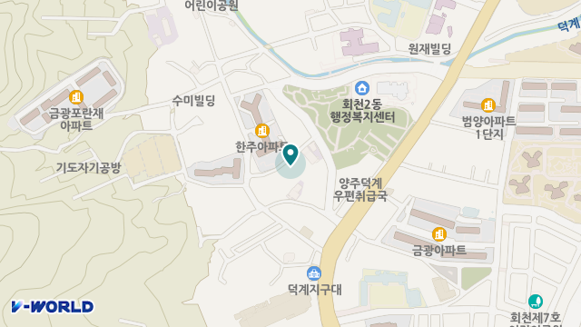 더헤아림복지센터 위치 지도