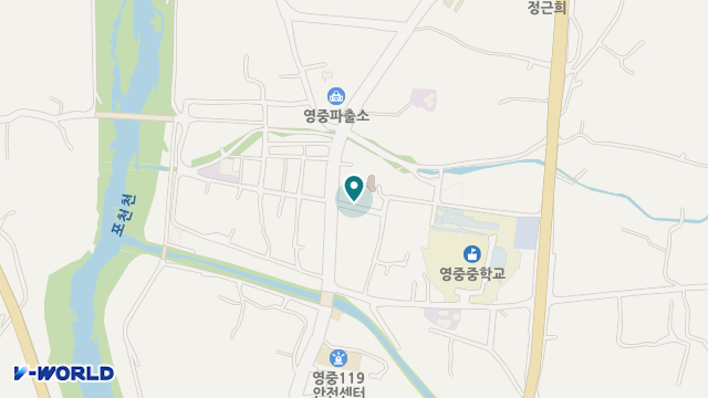 행복재가요양센터 위치 지도