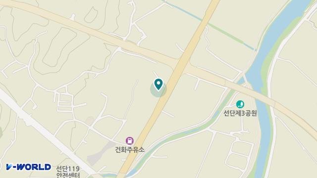 은빛孝사랑 위치 지도