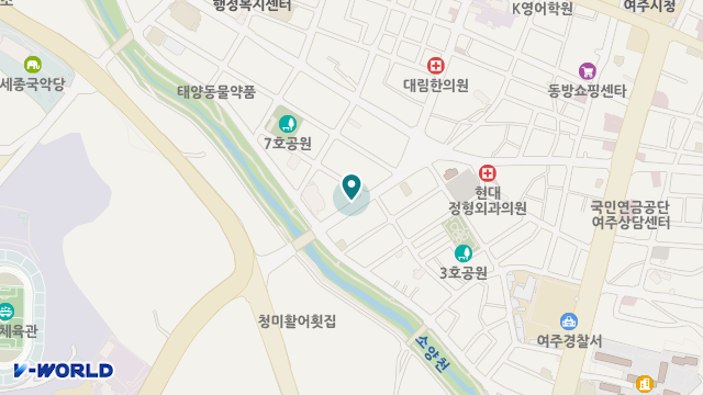주영광노인복지센터 위치 지도