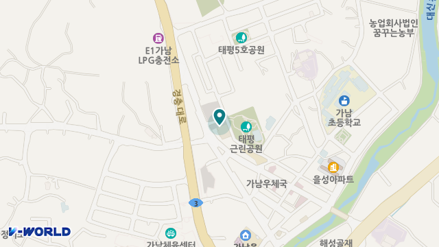 연합복지센터 위치 지도