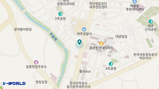 샘물노인복지센터 위치 지도