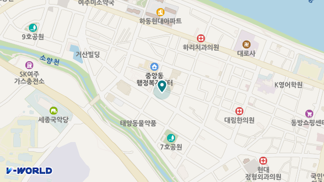효사랑 방문요양센터 위치 지도