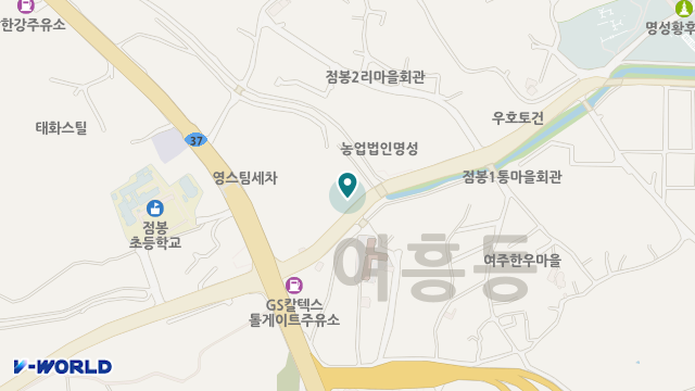 여주노인방문요양센터 위치 지도