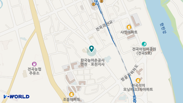 가족사랑방문요양센터 위치 지도