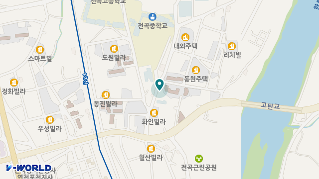 행복나눔재가복지센터 위치 지도