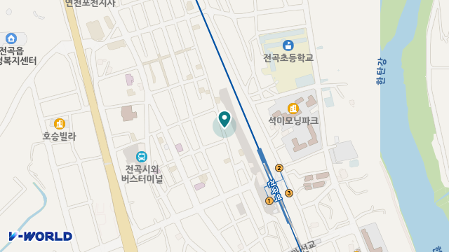 한아름재가복지센터 위치 지도