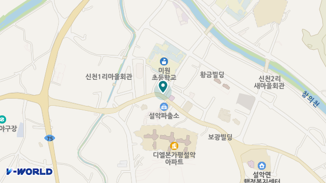 샬롬재가요양센터 위치 지도