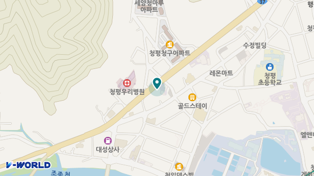 가평희망재가요양센터 위치 지도