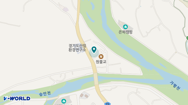 가평한우리재가복지센터 위치 지도