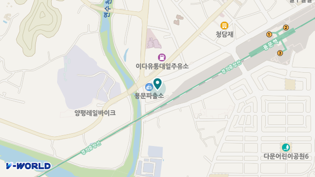 양평재가장기요양센터 위치 지도
