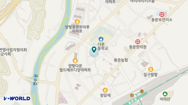 노인섬김재가복지센터 위치 지도