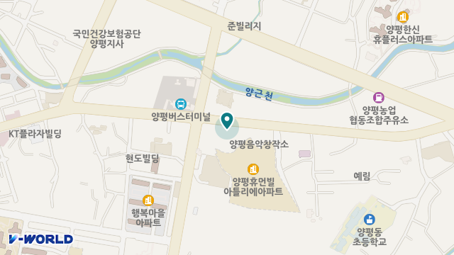 서종방문요양센터 위치 지도