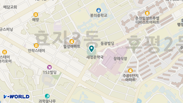강원의료기상사 위치 지도