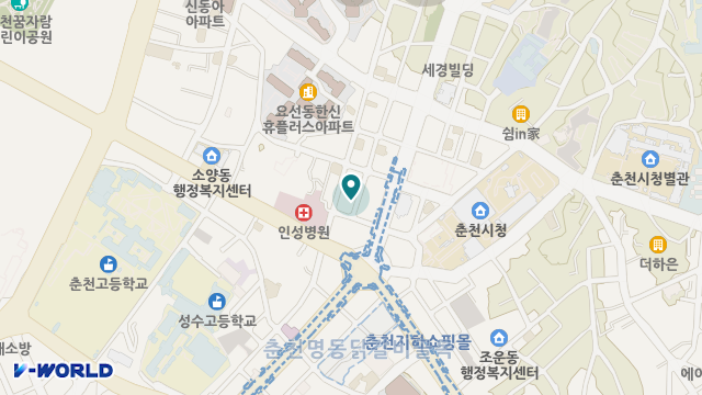 우리재가복지센터 위치 지도