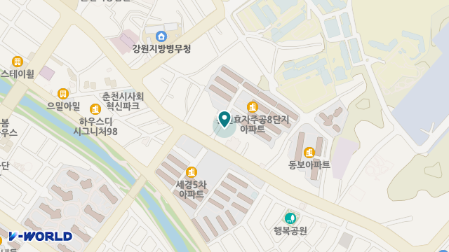 큰사랑노인복지센터 위치 지도