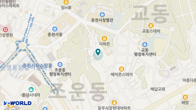 교동재가노인복지센터 위치 지도