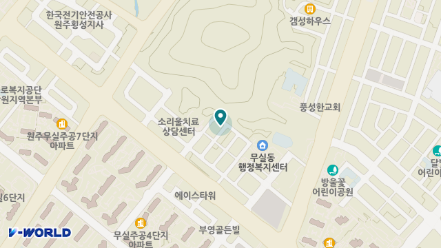 A+재가노인복지센터 위치 지도