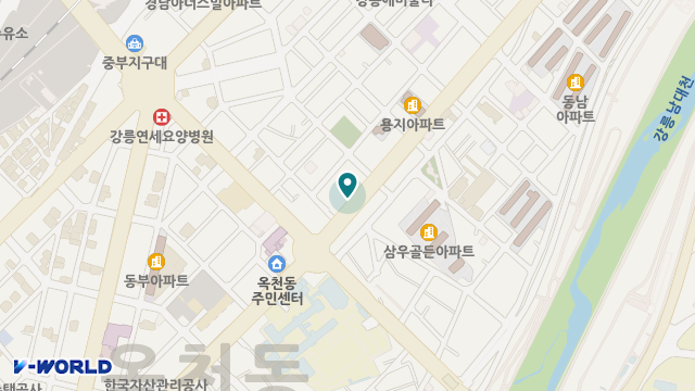 햇살장기요양센터 위치 지도