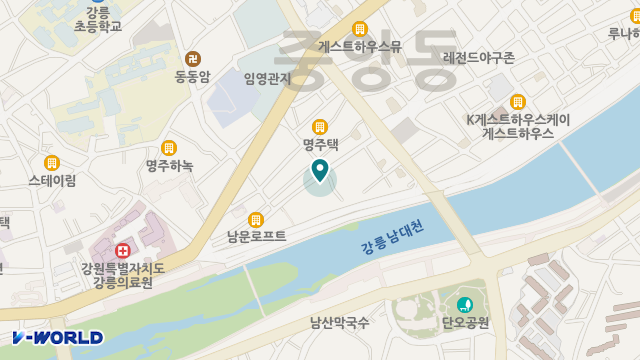 나눔의료기 위치 지도